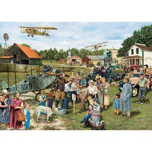 Piatnik (548048) - Susan Brabeau: "Barnstormer" - 1000 brikker puslespil