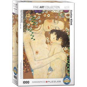 Eurographics (6000-2776) - Gustav Klimt: "Mother and Child" - 1000 brikker puslespil