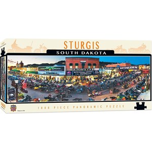 MasterPieces (71726) - James Blakeway: "Sturgis, South Dakota" - 1000 brikker puslespil