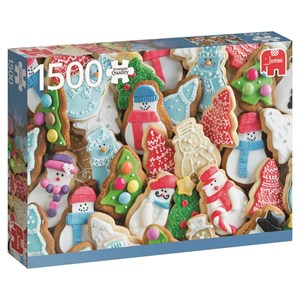 Jumbo (18581) - "Christmas Biscuits" - 1500 brikker puslespil
