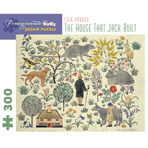 Pomegranate (JK025) - "The House that Jack Built" - 300 brikker puslespil