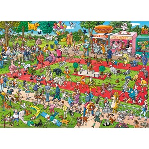 Heye (29788) - "Dog Show" - 1000 brikker puslespil