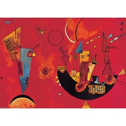 Eurographics (6000-1495) - Vassily Kandinsky: "For and Against" - 1000 brikker puslespil