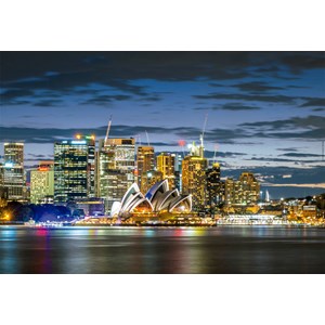 Educa (17106) - "Sydney City Twilight" - 1000 brikker puslespil