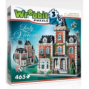 Wrebbit (W3D-1003) - "Lady Victoria Cottage" - 465 brikker puslespil