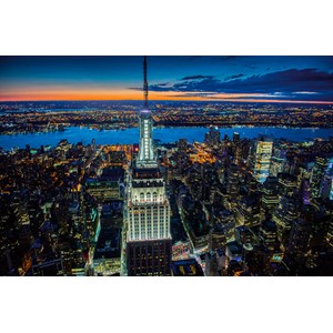 Piatnik (541148) - "New York at Night" - 1000 brikker puslespil