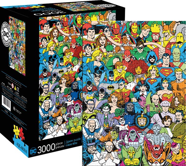 Aquarius (68502) - "DC Comics Line Up" - 3000 brikker puslespil