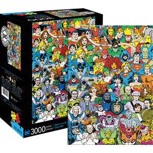 Aquarius (68502) - "DC Comics Line Up" - 3000 brikker puslespil