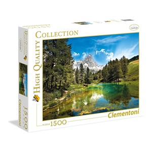 Clementoni (31680) - "Den blå sø" - 1500 brikker puslespil