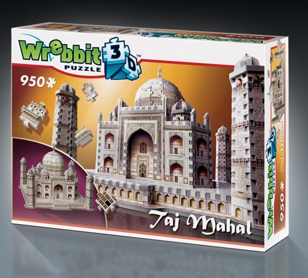 Wrebbit (W3D-2001) - "Taj Mahal" - 950 brikker puslespil