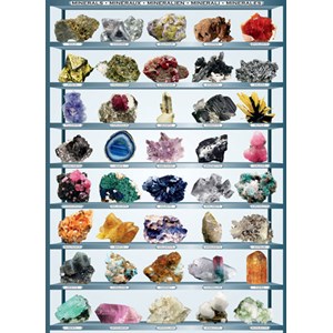 Eurographics (6000-2008) - "Mineraler" - 1000 brikker puslespil
