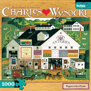 Buffalo Games (11413) - Charles Wysocki: "Peppercricket Farms" - 1000 brikker puslespil