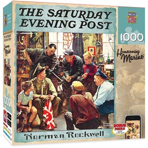 MasterPieces (71366) - Norman Rockwell: "Return to the Marin home" - 1000 brikker puslespil