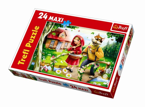 Trefl (141306) - "Little Red Riding Hood" - 24 brikker puslespil