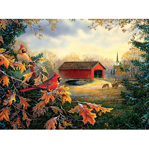 SunsOut (29184) - Sam Timm: "Red River Crossing" - 1000 brikker puslespil