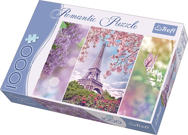 Trefl (10409) - "Romantic Spring In Paris" - 1000 brikker puslespil