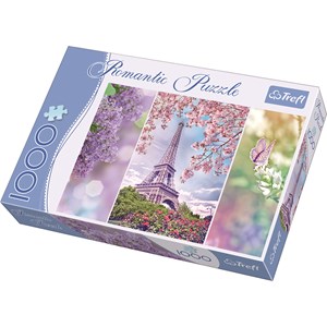 Trefl (10409) - "Romantic Spring In Paris" - 1000 brikker puslespil