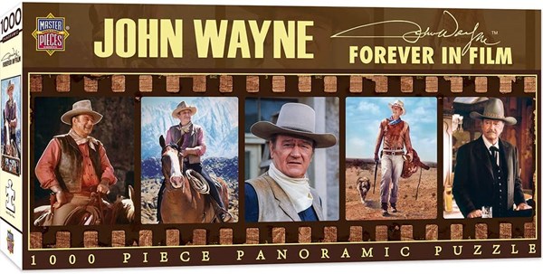 MasterPieces (71446) - "John Wayne, Forever in Film" - 1000 brikker puslespil