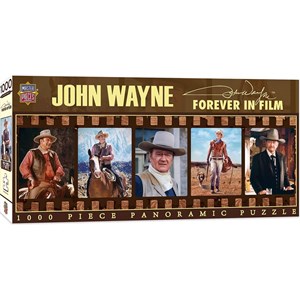 MasterPieces (71446) - "John Wayne, Forever in Film" - 1000 brikker puslespil
