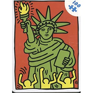 Chronicle Books / Galison - Keith Haring: "New York" - 100 brikker puslespil