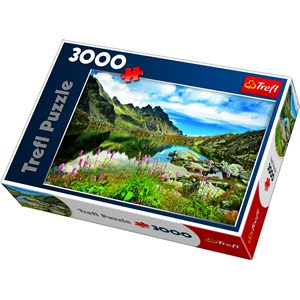 Trefl (33031) - "Pond in Tatras Mountains, Slovakia" - 3000 brikker puslespil