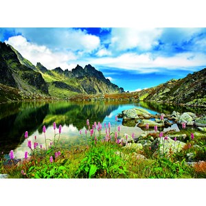 Trefl (33031) - "Pond in Tatras Mountains, Slovakia" - 3000 brikker puslespil