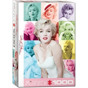Eurographics (6000-0811) - Milton Greene: "Marilyn Monroe" - 1000 brikker puslespil