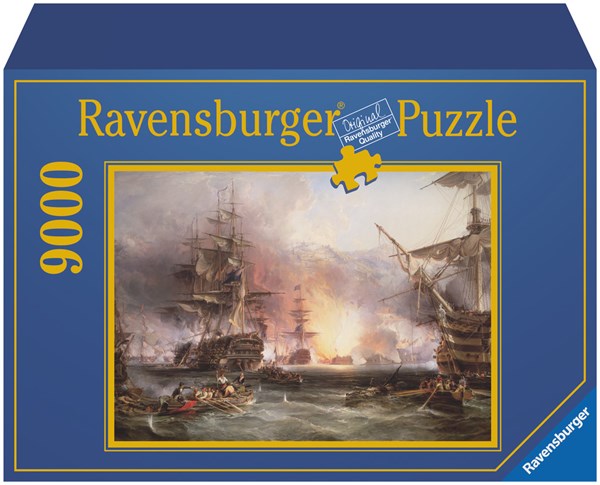Ravensburger (17806) - "Bombardment of Algiers" - 9000 brikker puslespil