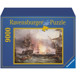 Ravensburger (17806) - "Bombardment of Algiers" - 9000 brikker puslespil