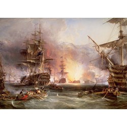 Ravensburger (17806) - "Bombardment of Algiers" - 9000 brikker puslespil