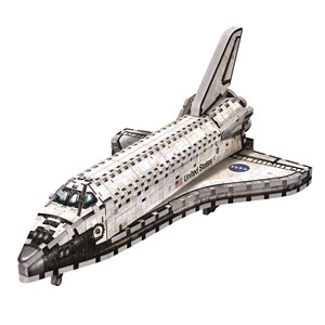 Wrebbit (W3D-1008) - "Space Shuttle, Orbiter" - 400 brikker puslespil