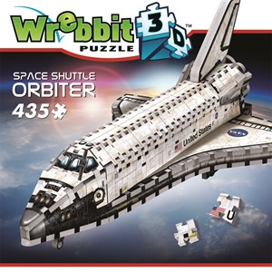 Wrebbit (W3D-1008) - "Space Shuttle, Orbiter" - 400 brikker puslespil