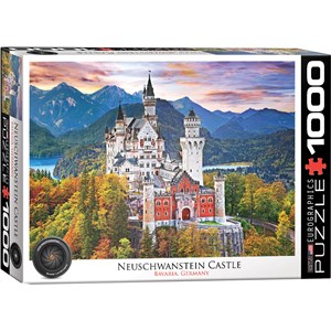 Eurographics (6000-0946) - "Neuschwanstein Castle" - 1000 brikker puslespil
