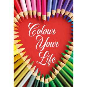 Educa (17081) - "Colour Your Life" - 500 brikker puslespil