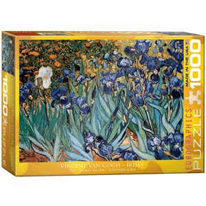 Eurographics (6000-4364) - Vincent van Gogh: "Irises" - 1000 brikker puslespil