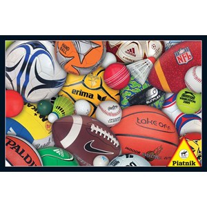 Piatnik (5690) - "Sports Balls" - 1000 brikker puslespil