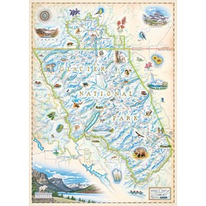 MasterPieces (71704) - Chris Robitaille: "Glacier National Park" - 1000 brikker puslespil