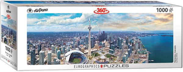 Eurographics (6010-5303) - "Toronto, Canada" - 1000 brikker puslespil