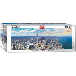 Eurographics (6010-5303) - "Toronto, Canada" - 1000 brikker puslespil