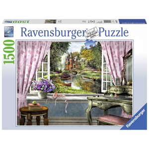 Ravensburger (16353) - "Bedroom View" - 1500 brikker puslespil