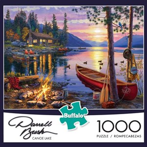 Buffalo Games (11240) - Darrell Bush: "Canoe Lake" - 1000 brikker puslespil