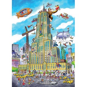 Cobble Hill (53501) - "Empire State" - 1000 brikker puslespil