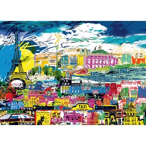 Heye (29741) - Kitty McCall: "I love Paris!" - 1000 brikker puslespil