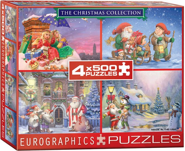 Eurographics (8904-0552) - "The Christmas Collection" - 500 brikker puslespil
