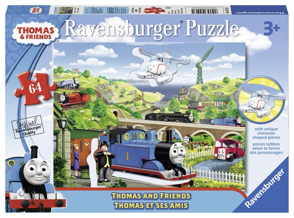 Ravensburger (05513) - "Thomas and Friends" - 64 brikker puslespil