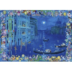 Heye (29695) - "Cats in Venice" - 1000 brikker puslespil