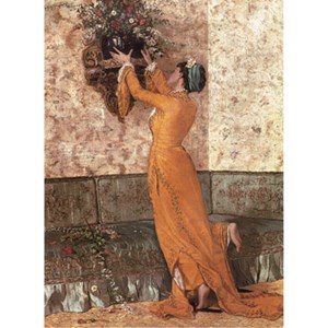 Anatolian (PER18020) - "Girl with Vase" - 1000 brikker puslespil