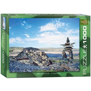 Eurographics (6000-0242) - "Inukshuk Landscape 2" - 1000 brikker puslespil