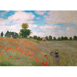Eurographics (6000-0826) - Claude Monet: "Valmue Engen" - 1000 brikker puslespil