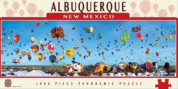 MasterPieces (71585) - James Blakeway: "Albuquerque Balloons" - 1000 brikker puslespil